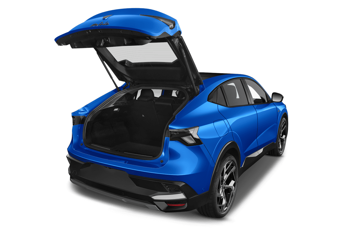 Kofferraum eines Renault Rafale Plug-in-Hybrid