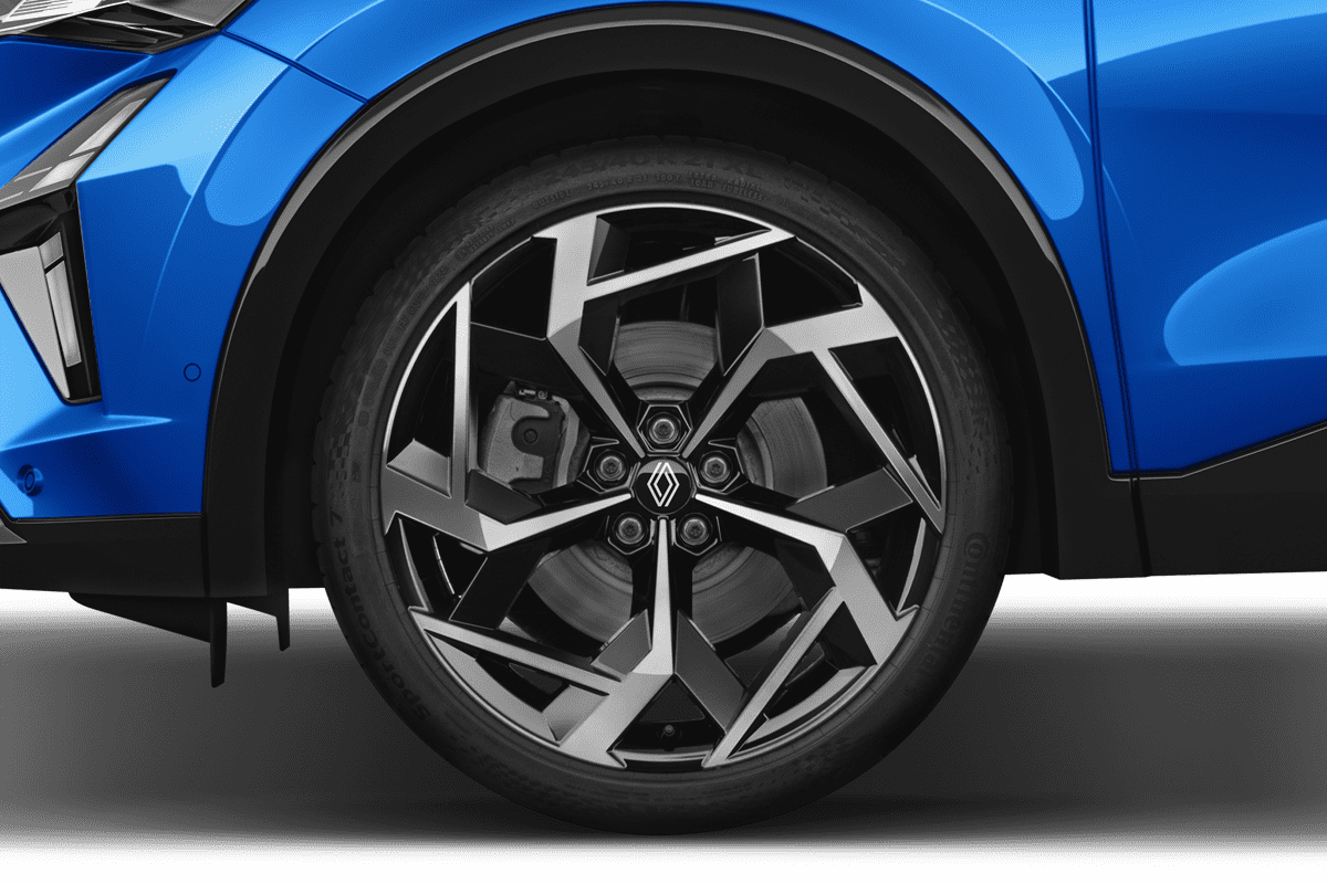 Radkappe oder Felge eines Renault Rafale Plug-in-Hybrid