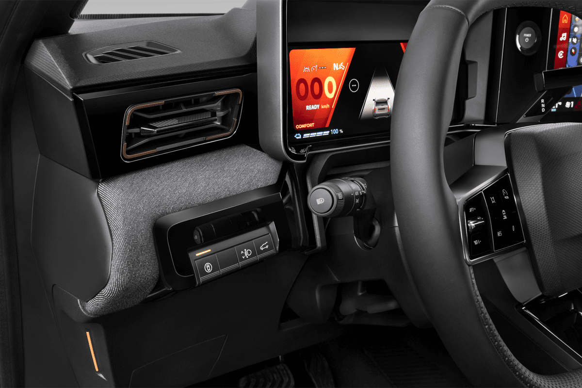 Lüftung eines Renault R4 E-Tech