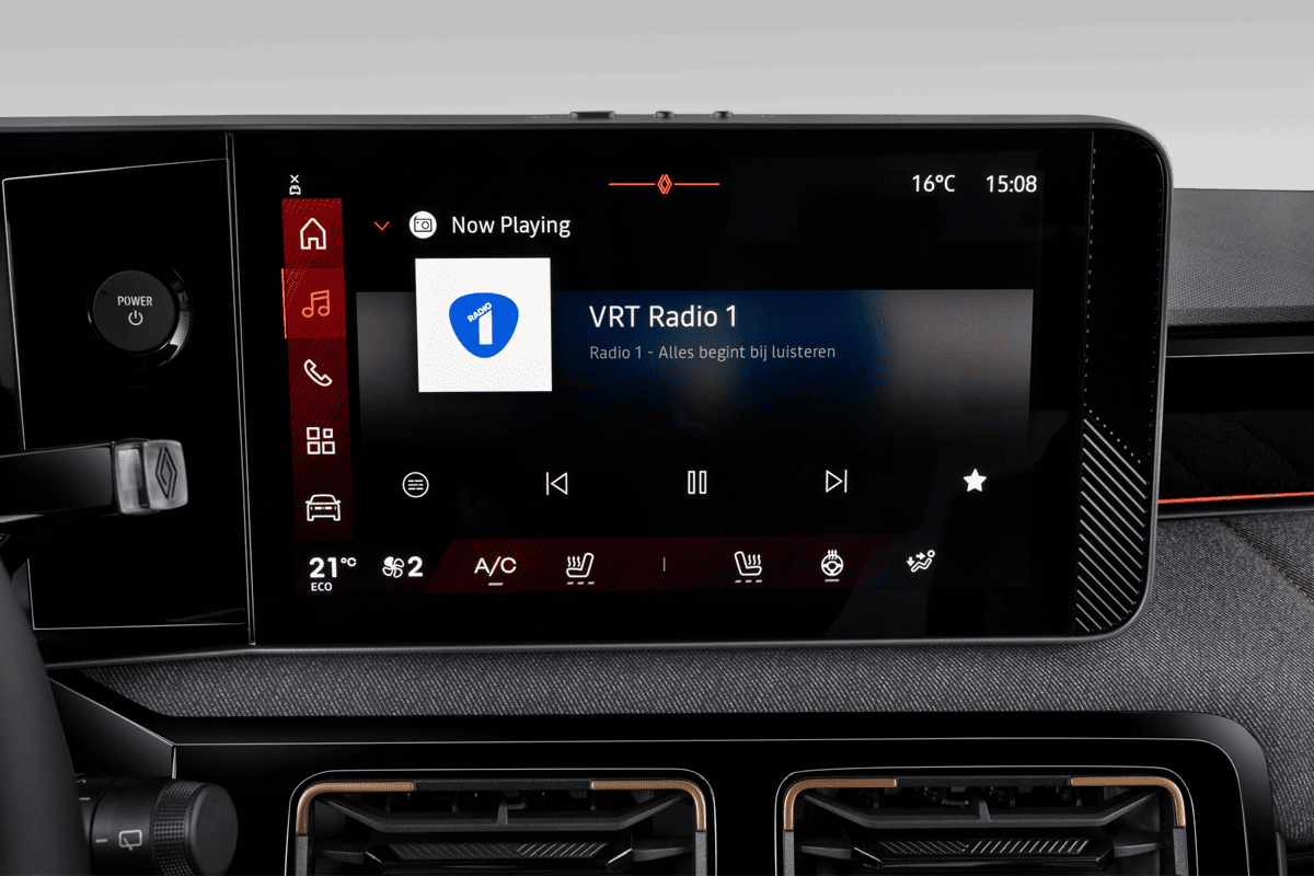 Audiosystem eines Renault R4 E-Tech