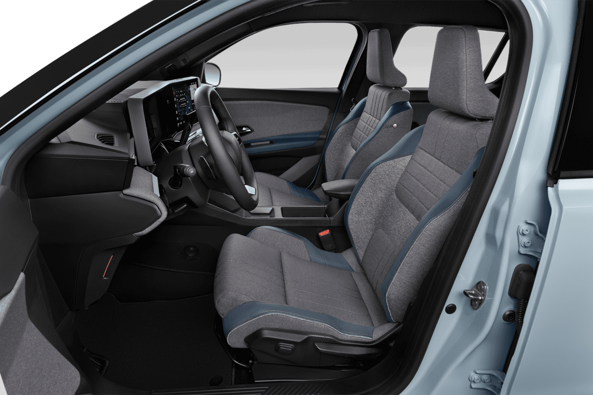 Vordersitze eines Renault R4 E-Tech