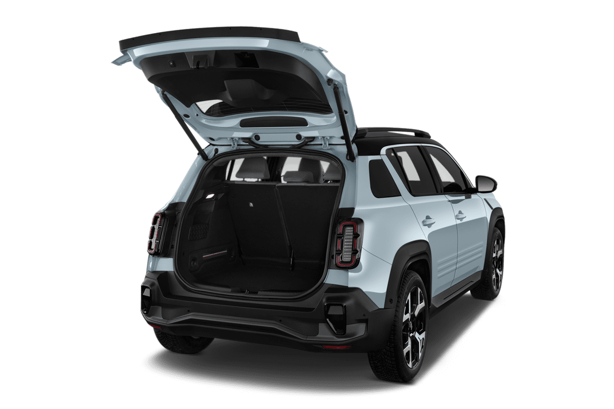 Kofferraum eines Renault R4 E-Tech