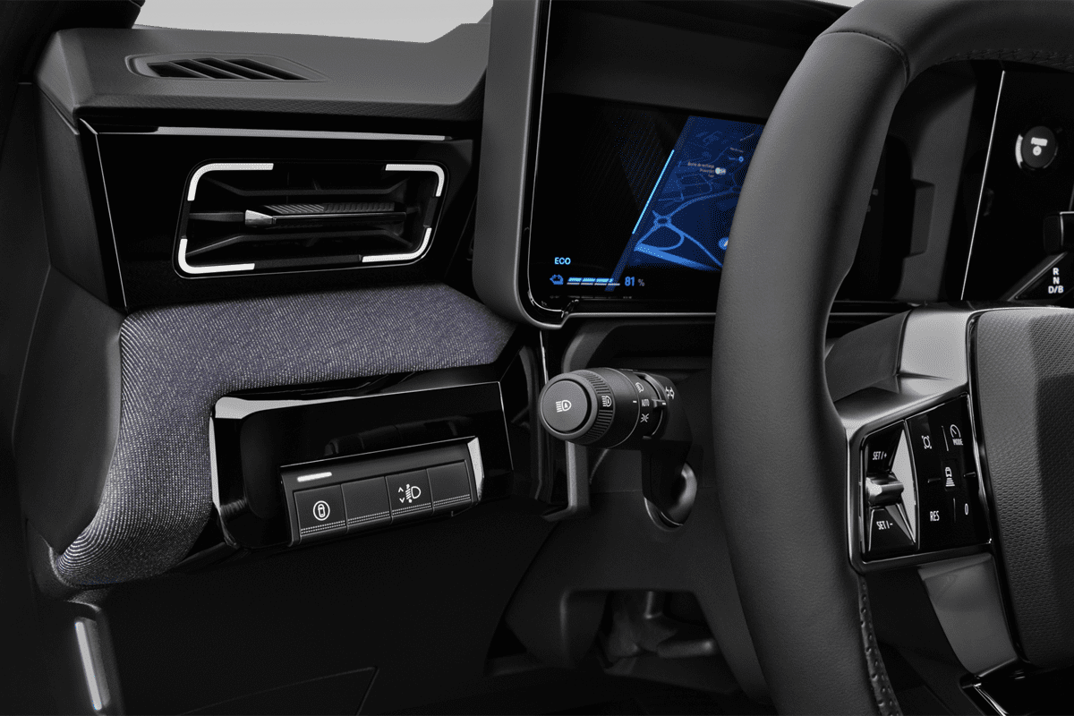 Lüftung eines Renault R5 E-Tech