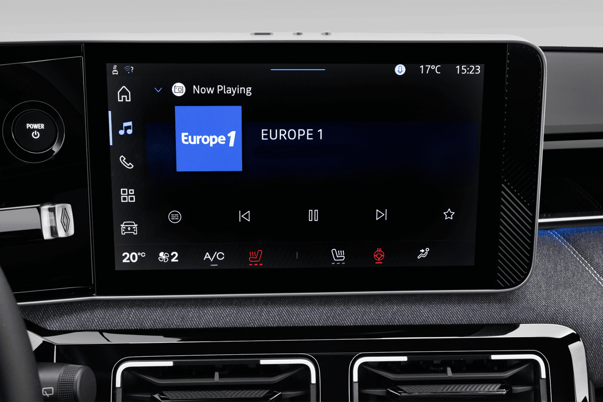 Audiosystem eines Renault R5 E-Tech