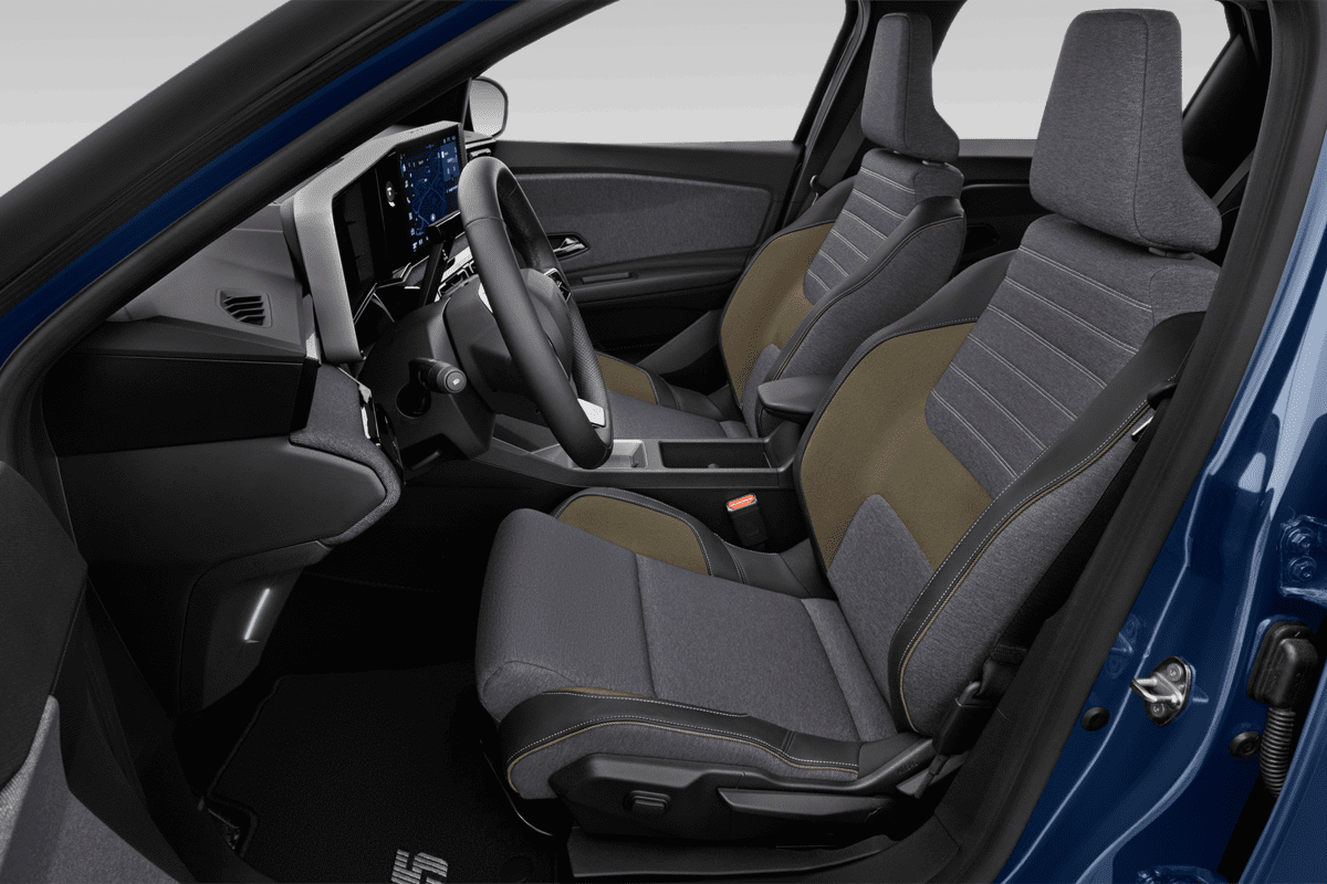 Vordersitze eines Renault R5 E-Tech