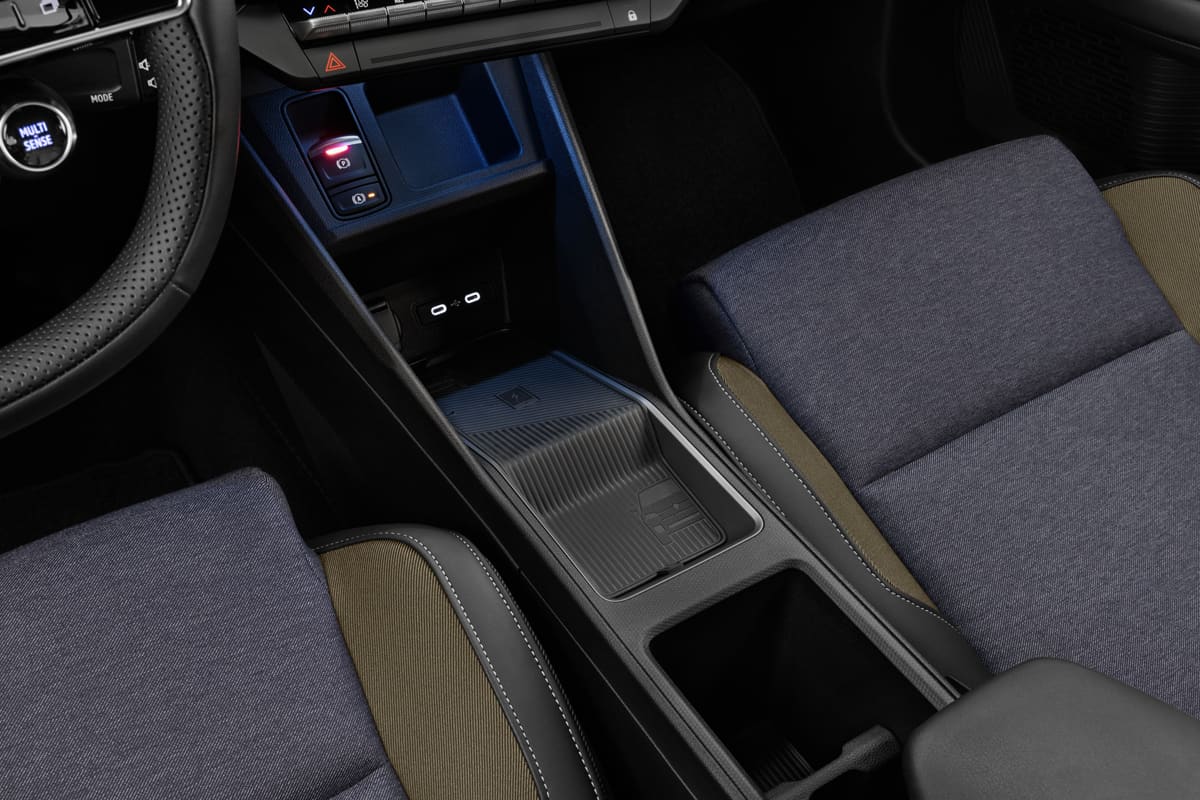 Schaltknüppel eines Renault R5 E-Tech