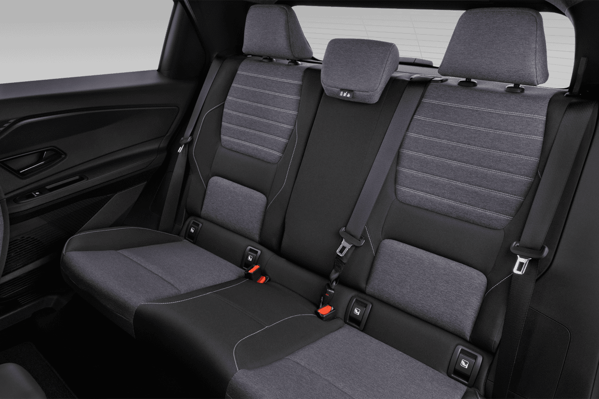 Rücksitzbank eines Renault R5 E-Tech