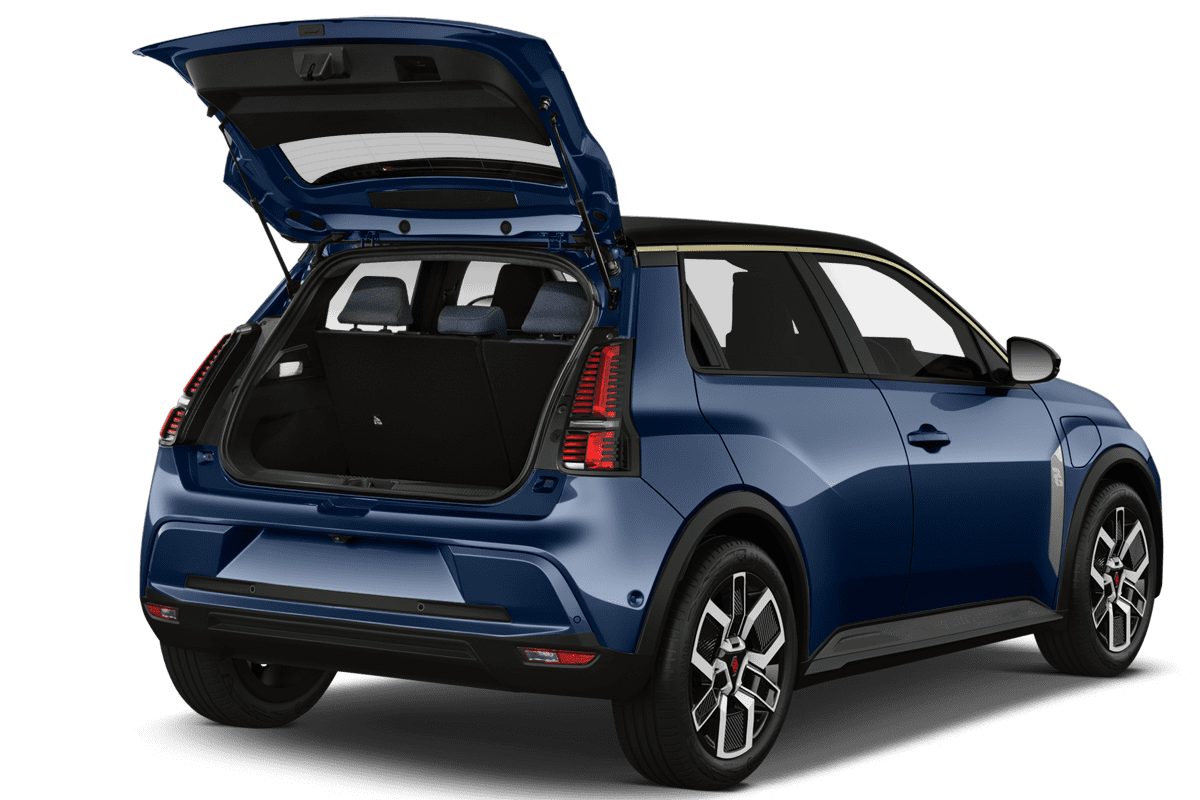 Kofferraum eines Renault R5 E-Tech