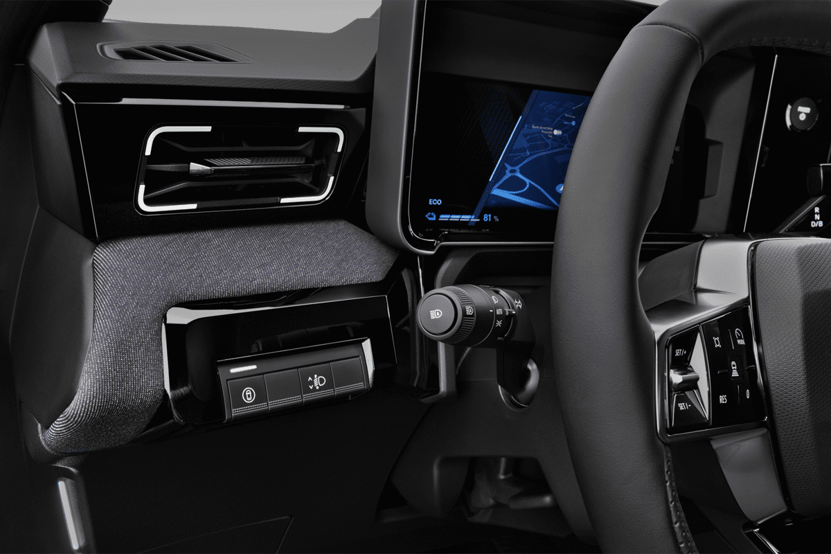 Lüftung eines Renault R5 E-Tech