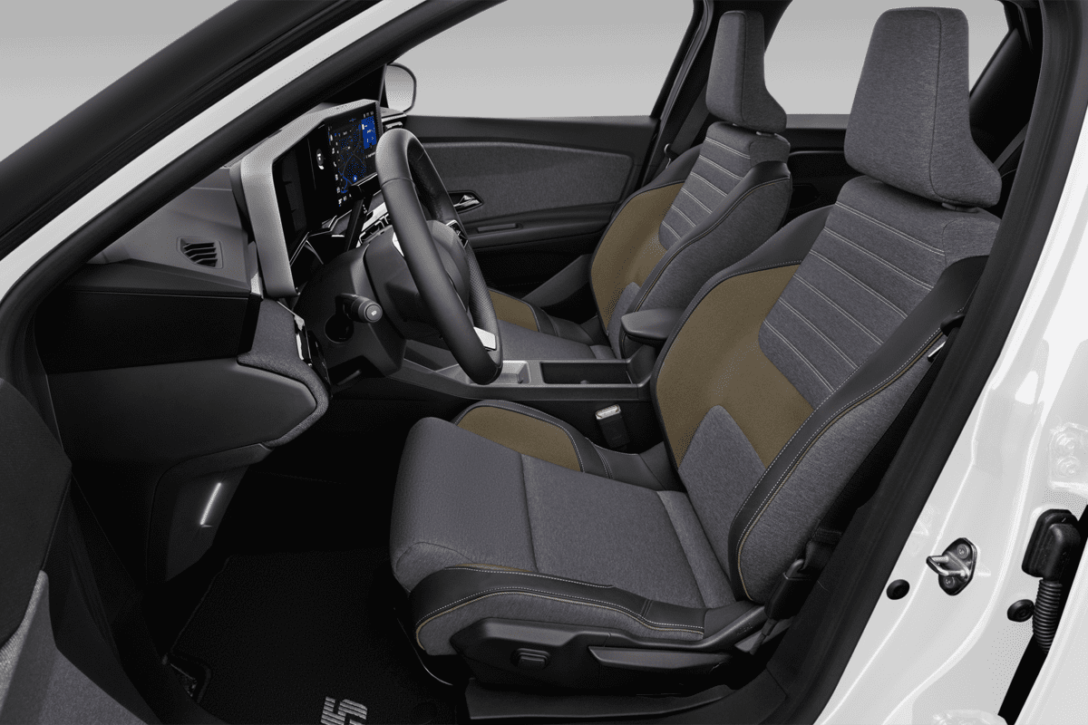 Vordersitze eines Renault R5 E-Tech