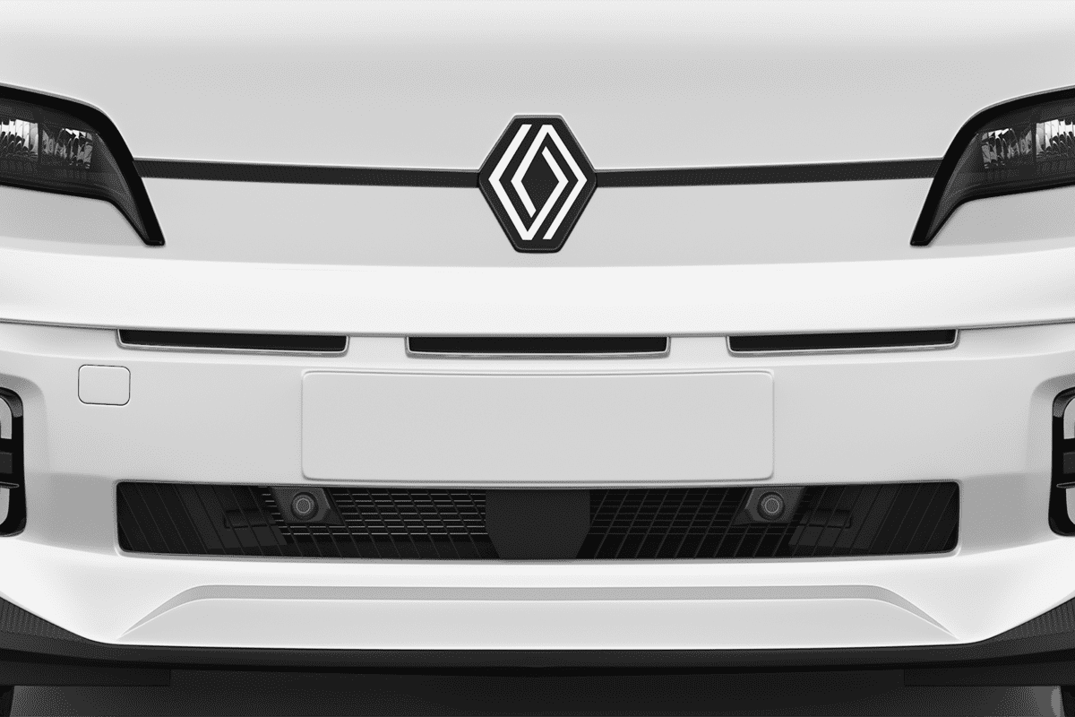 Kühlergrill eines Renault R5 E-Tech