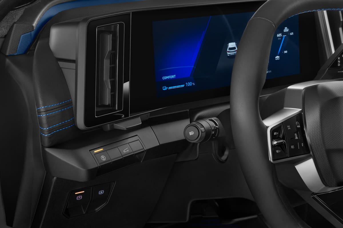 Lüftung eines Renault Scenic E-Tech 