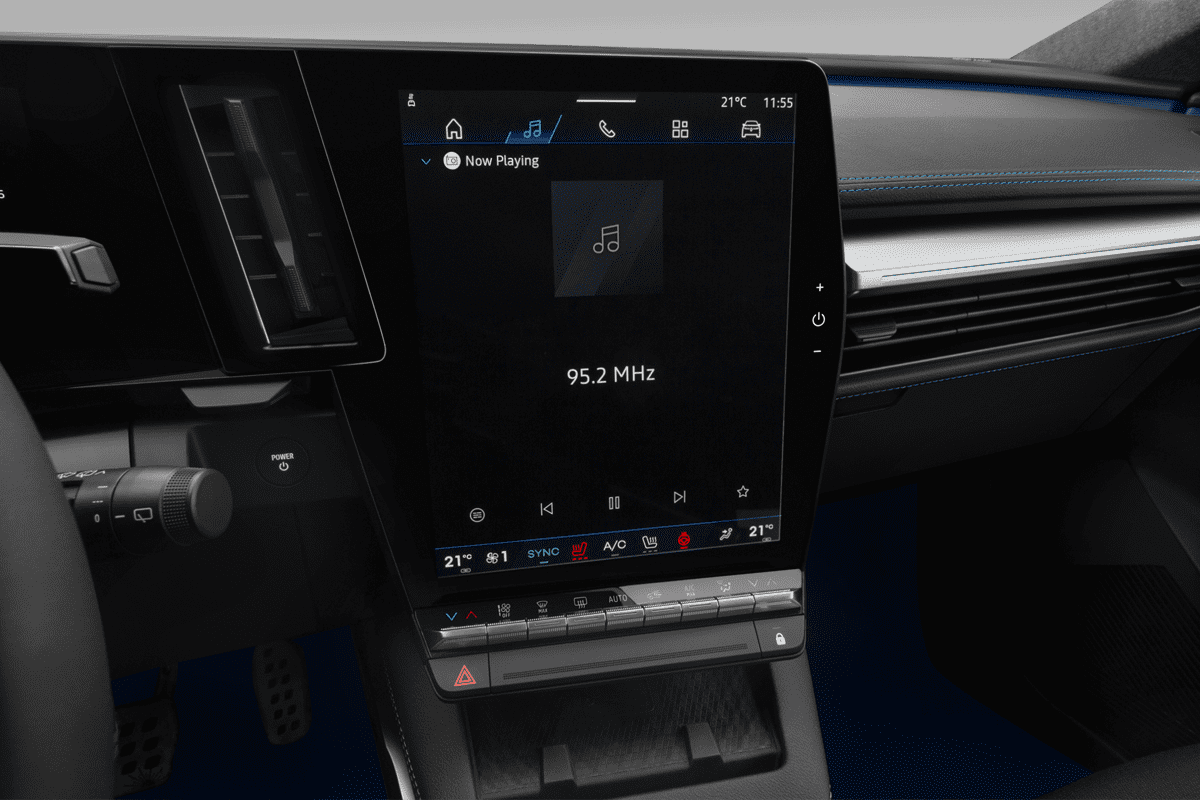 Audiosystem eines Renault Scenic E-Tech 