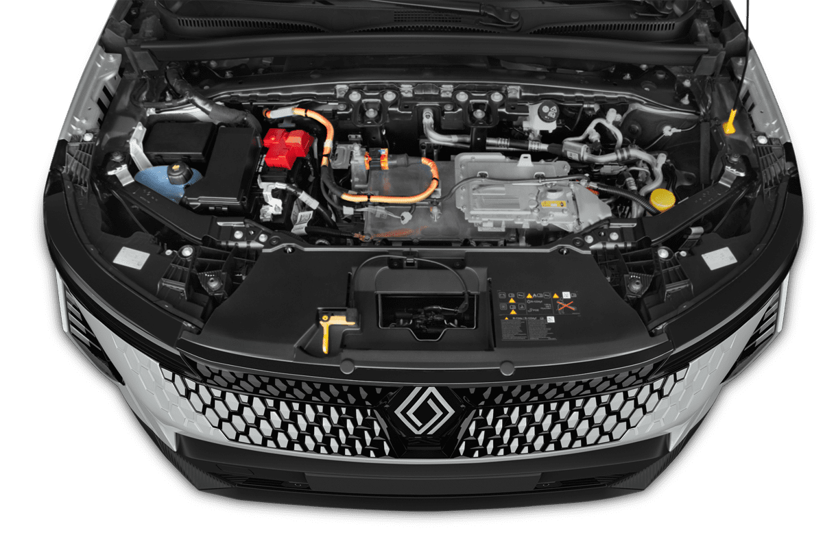 Motorraum eines Renault Scenic E-Tech 