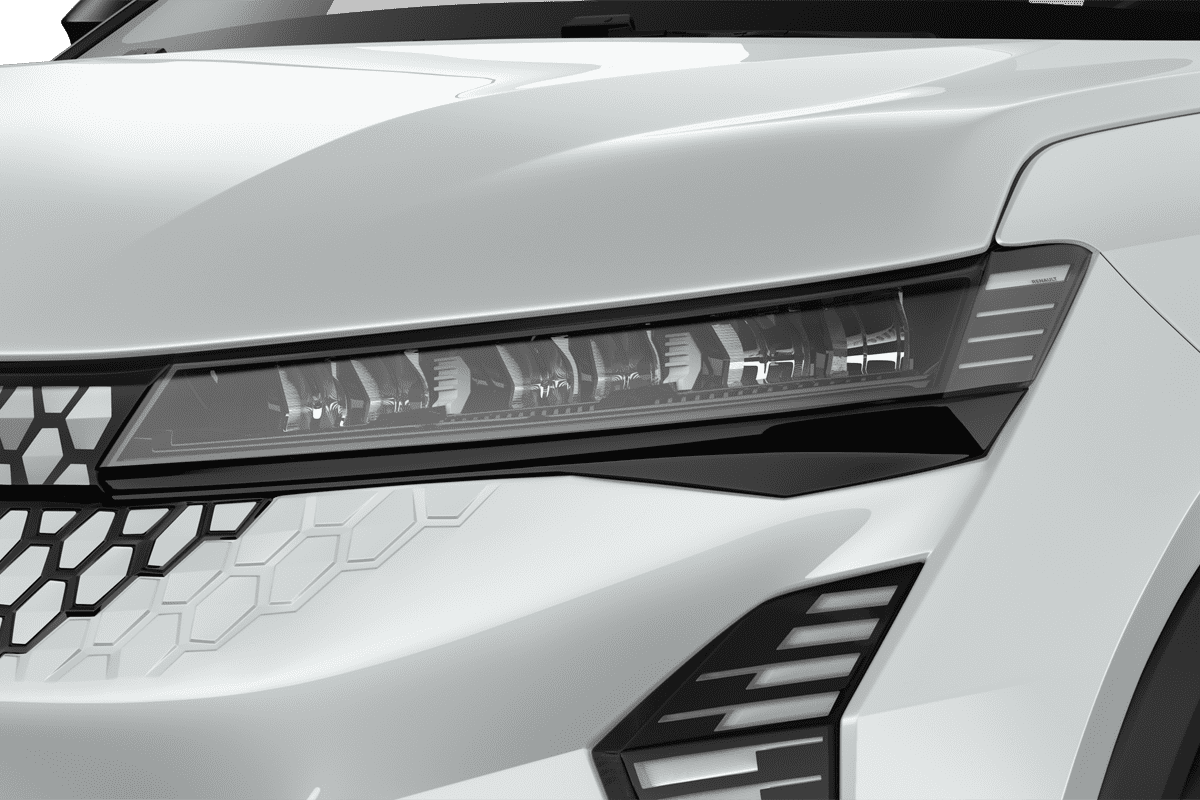 Frontscheinwerfer eines Renault Scenic E-Tech 