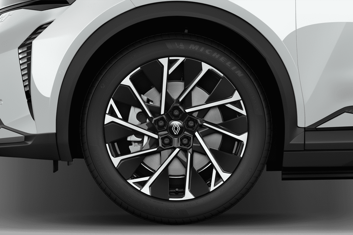 Radkappe oder Felge eines Renault Scenic E-Tech 