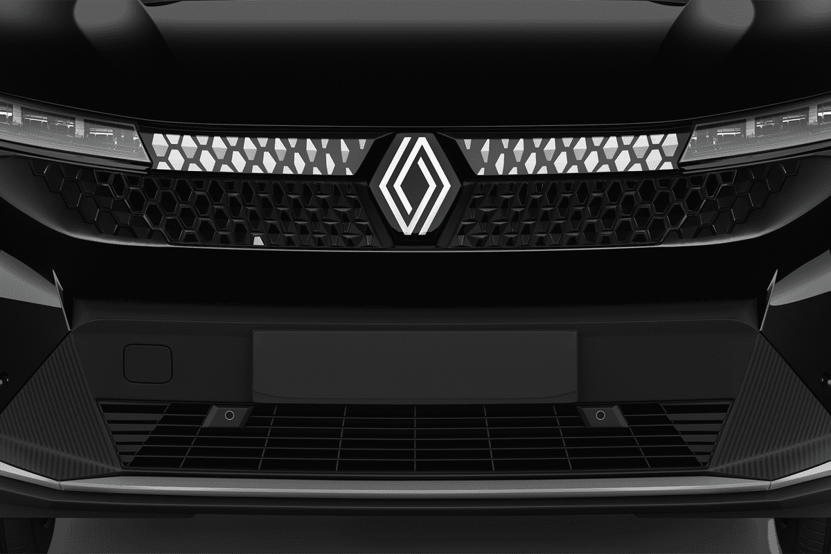 Kühlergrill eines Renault Scenic E-Tech 