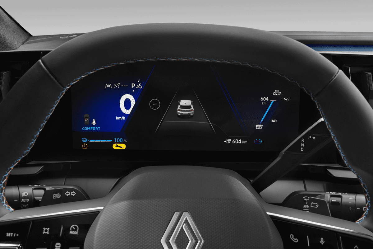 Kombiinstrument eines Renault Scenic E-Tech 