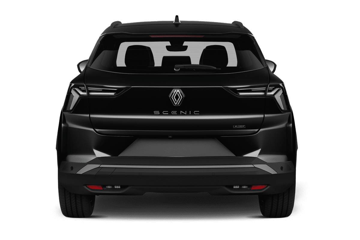 Heckansicht eines Renault Scenic E-Tech 