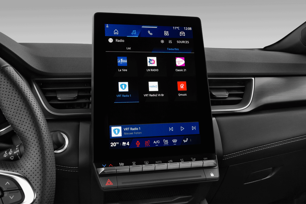 Audiosystem eines Renault Symbioz Hybrid 