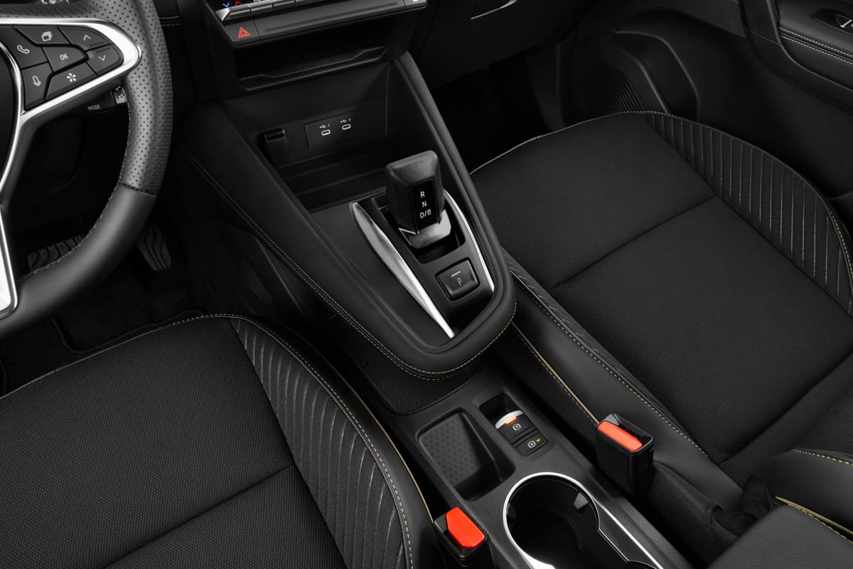 Schaltknüppel eines Renault Symbioz Hybrid 