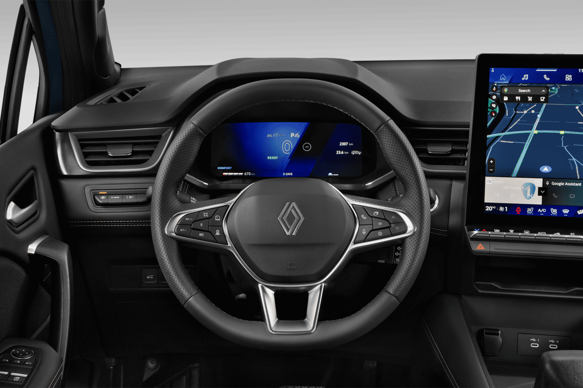 Lenkrad eines Renault Symbioz Hybrid 