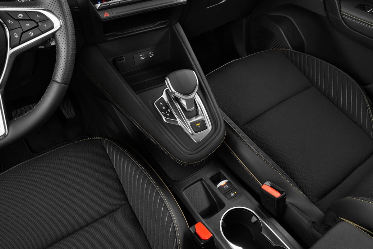 Schaltknüppel eines Renault Symbioz Hybrid 