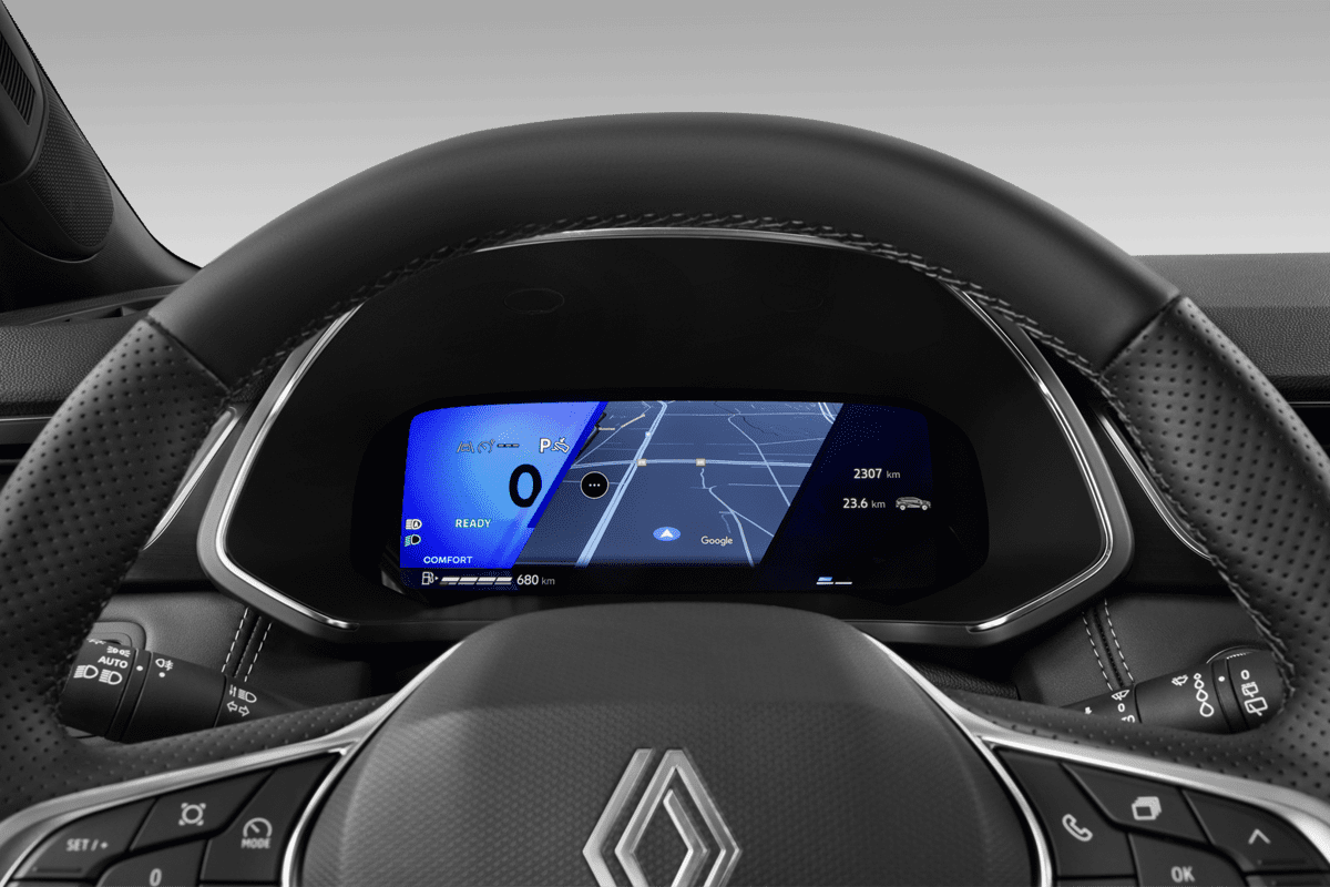 Kombiinstrument eines Renault Symbioz Hybrid 