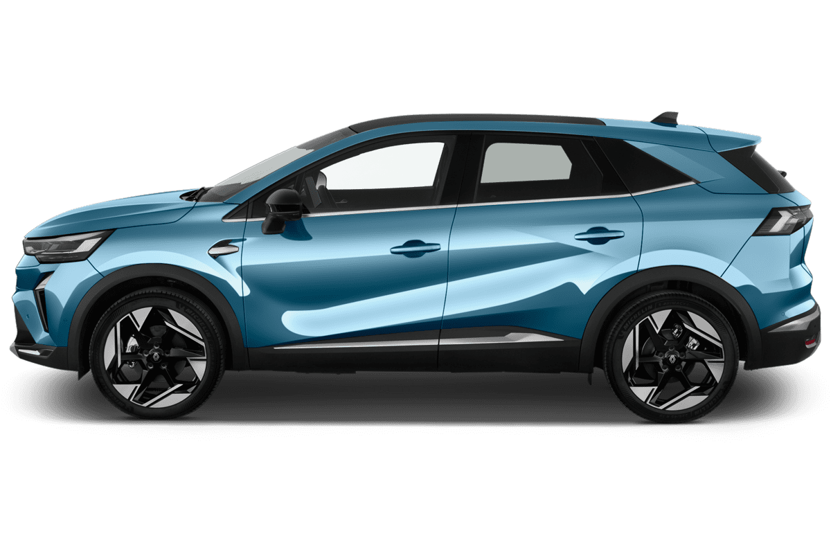 Seitenansicht eines Renault Symbioz Hybrid 