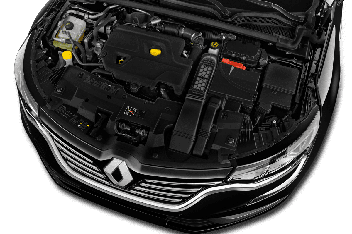 Motorraum eines Renault Talisman