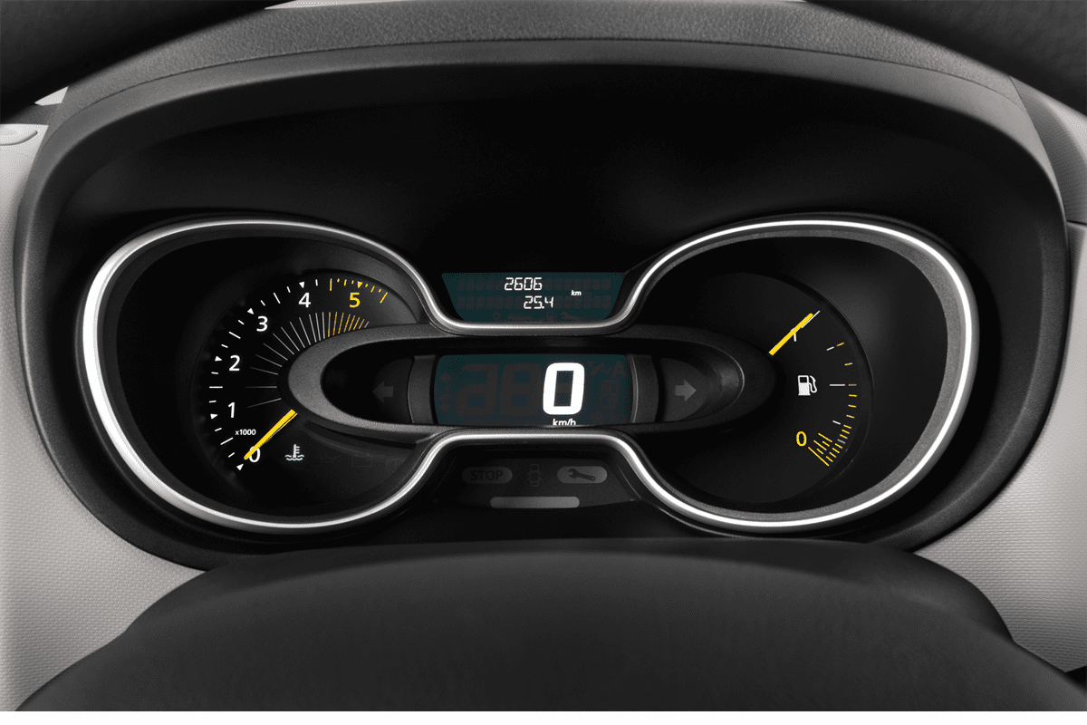 Kombiinstrument eines Renault Trafic Doppelkabine Kastenwagen 