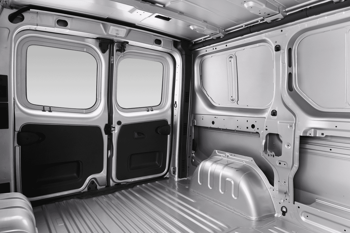 Rücksitzbank eines Renault Trafic Doppelkabine Kastenwagen 