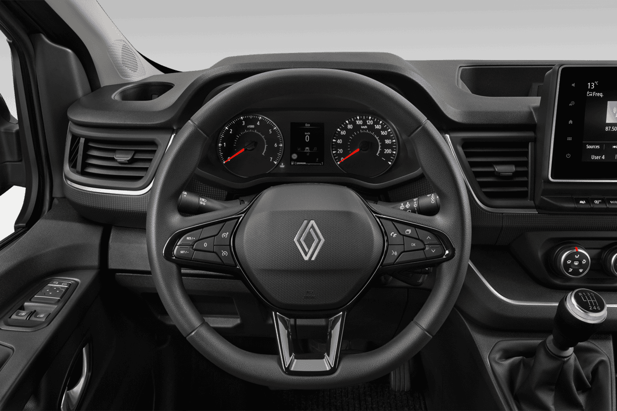 Lenkrad eines Renault Trafic Kombi