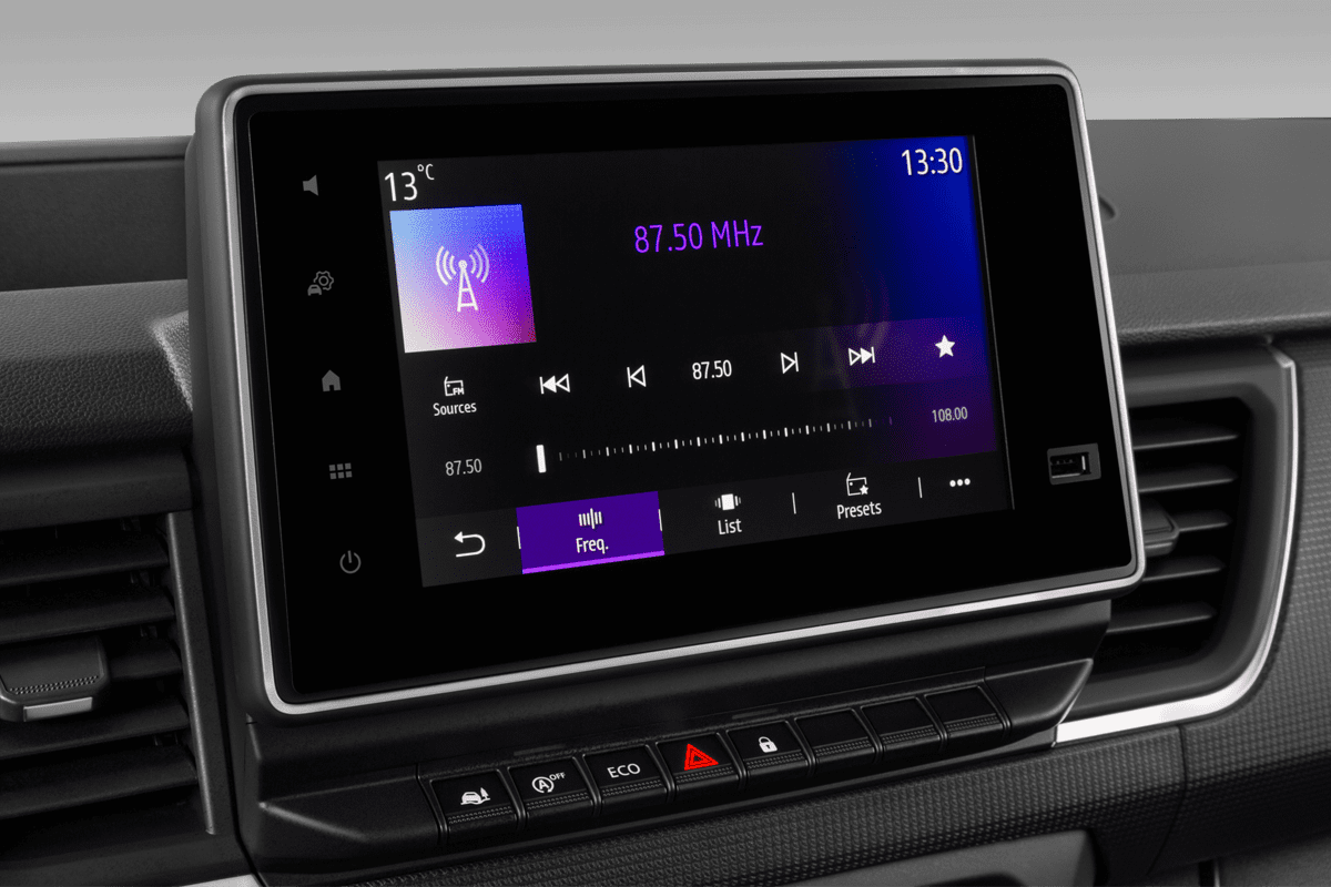 Audiosystem eines Renault Trafic Kombi