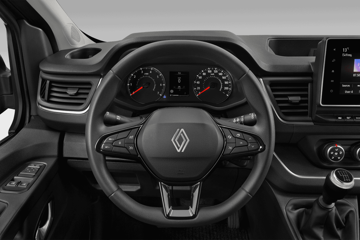 Lenkrad eines Renault Trafic Kombi