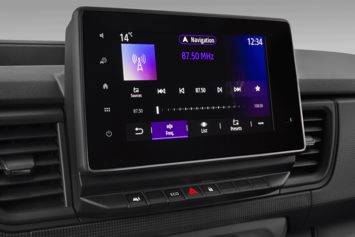 Audiosystem eines Renault Trafic Normal Kastenwagen 