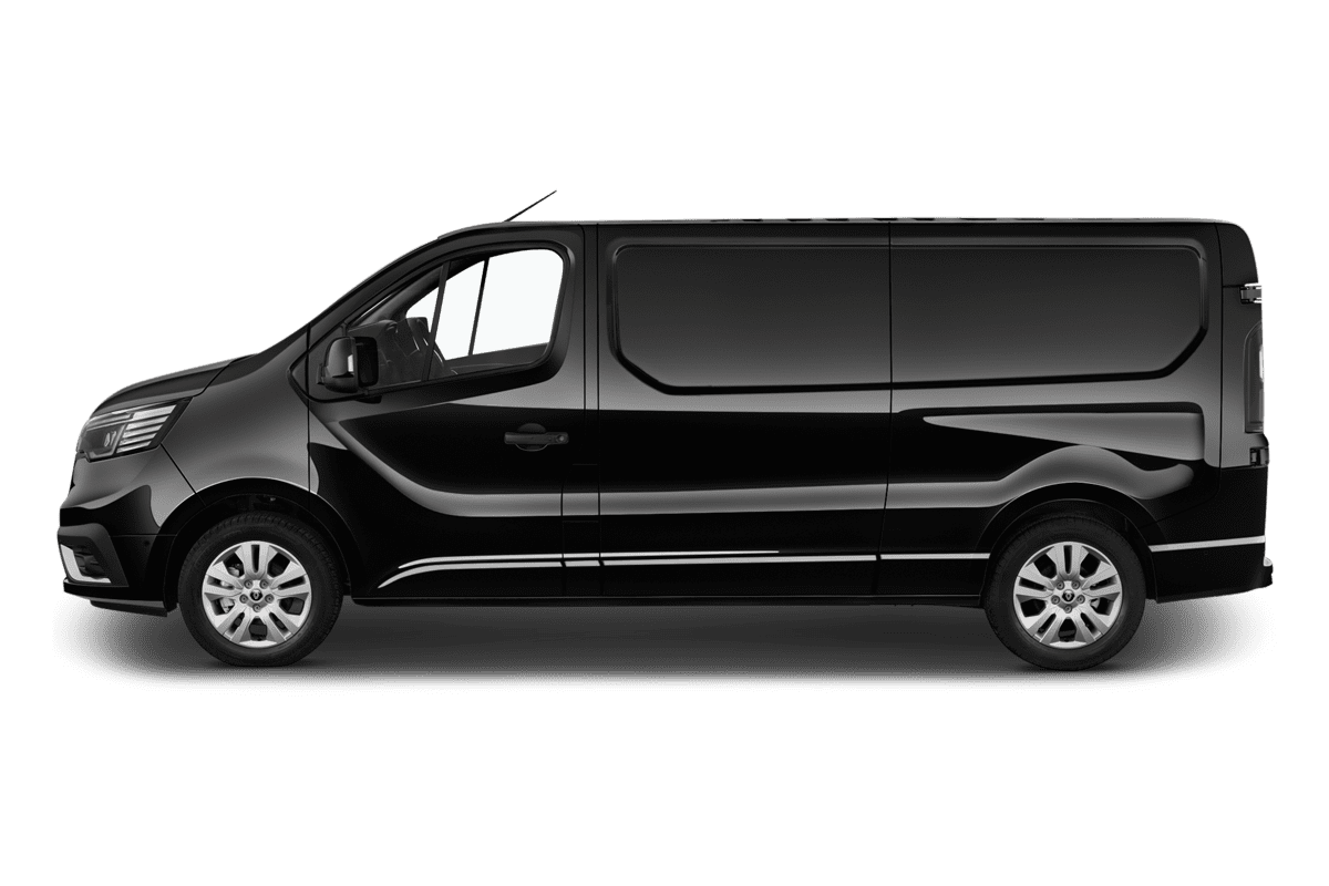 Seitenansicht eines Renault Trafic Normal Kastenwagen 