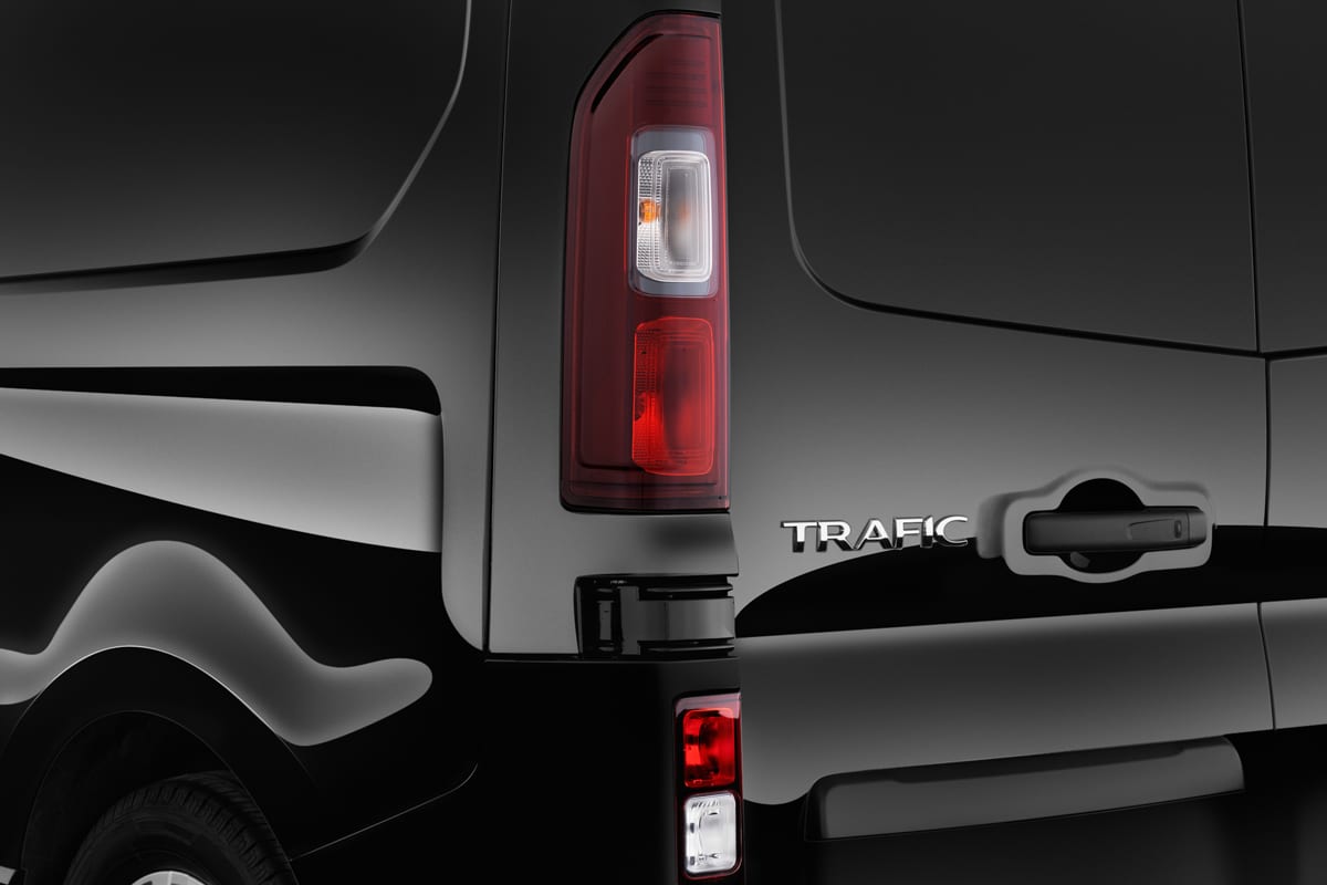 Heckleuchten eines Renault Trafic Normal Kastenwagen 