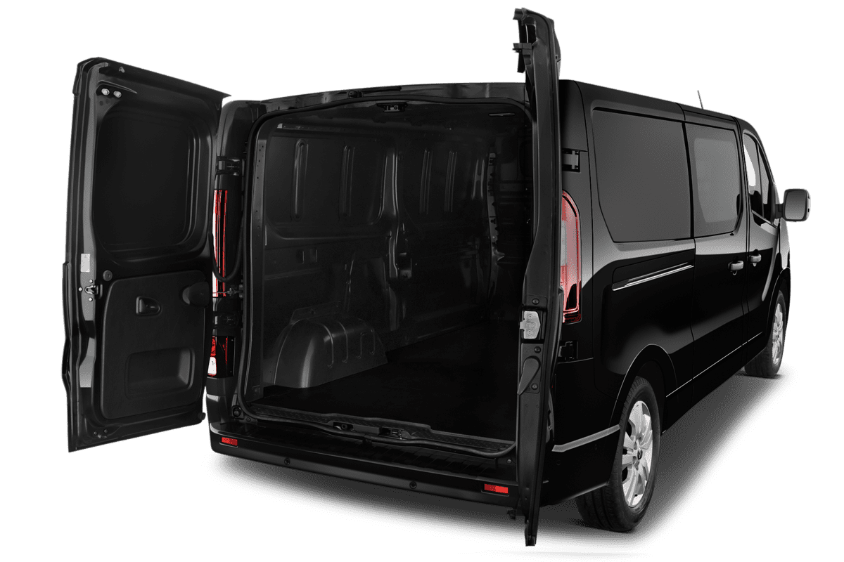 Kofferraum eines Renault Trafic Normal Kastenwagen 