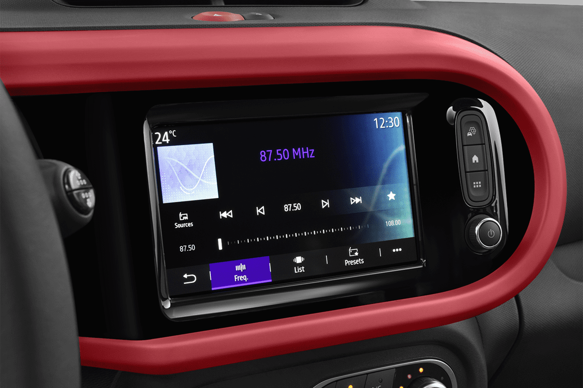 Audiosystem eines Renault Twingo