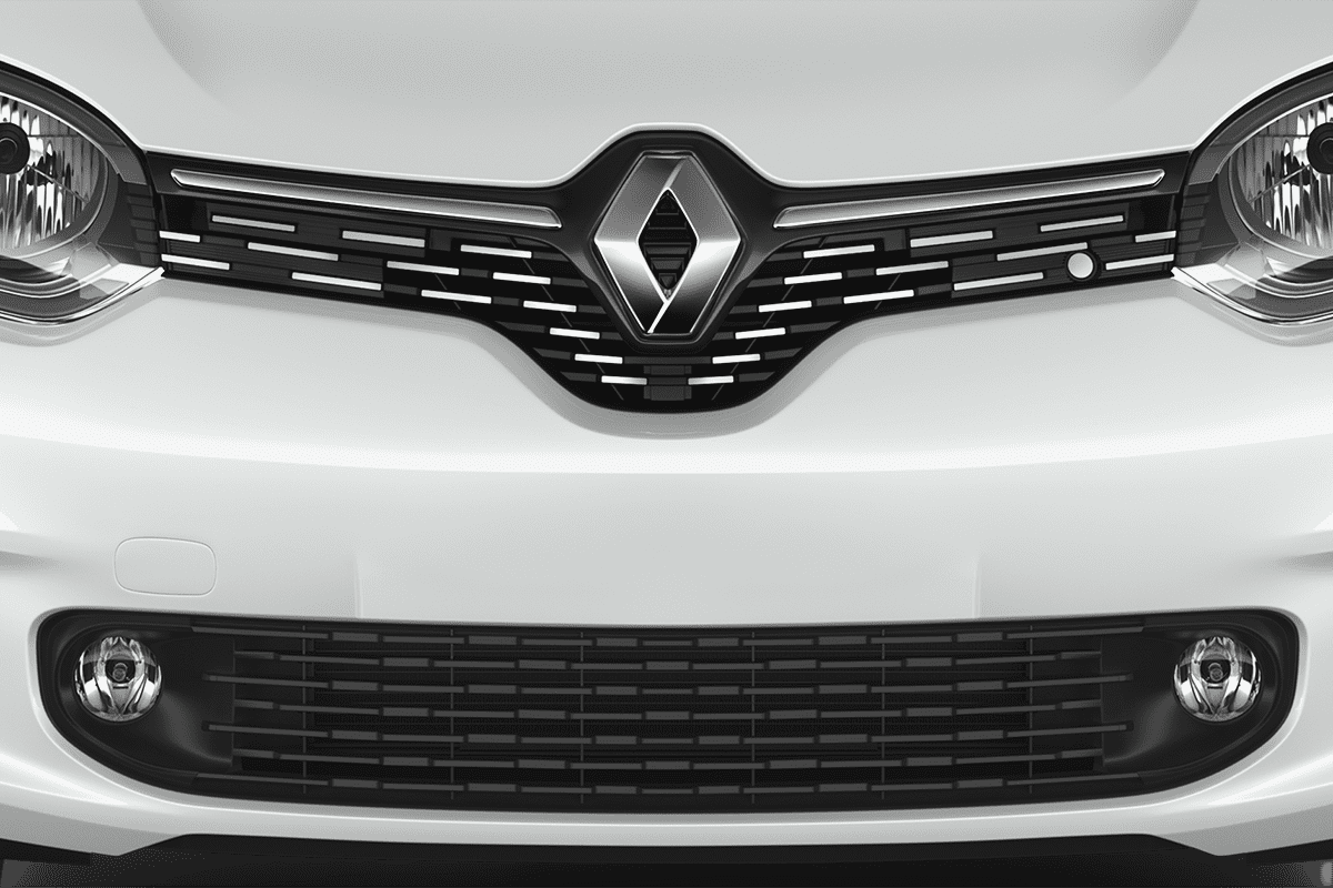 Kühlergrill eines Renault Twingo