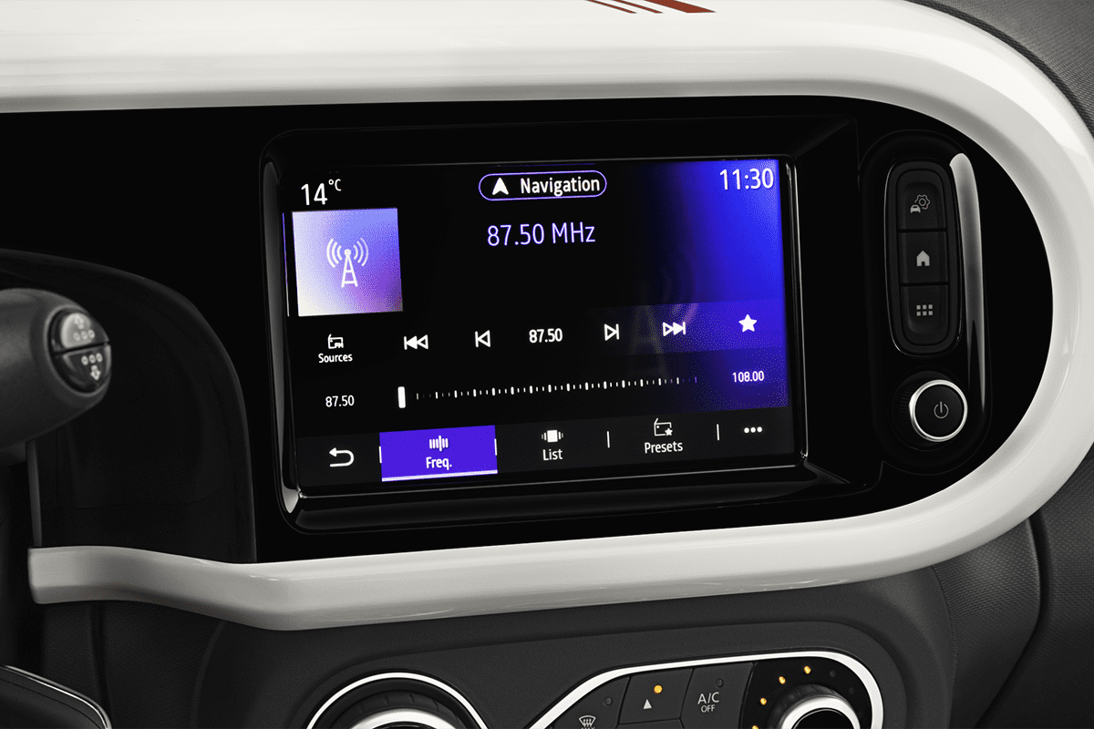 Audiosystem eines Renault Twingo E-Tech