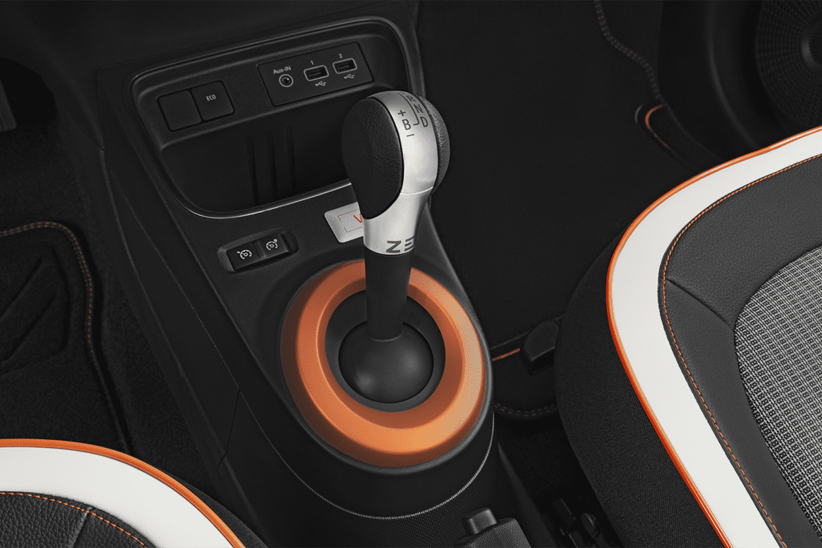 Schaltknüppel eines Renault Twingo E-Tech