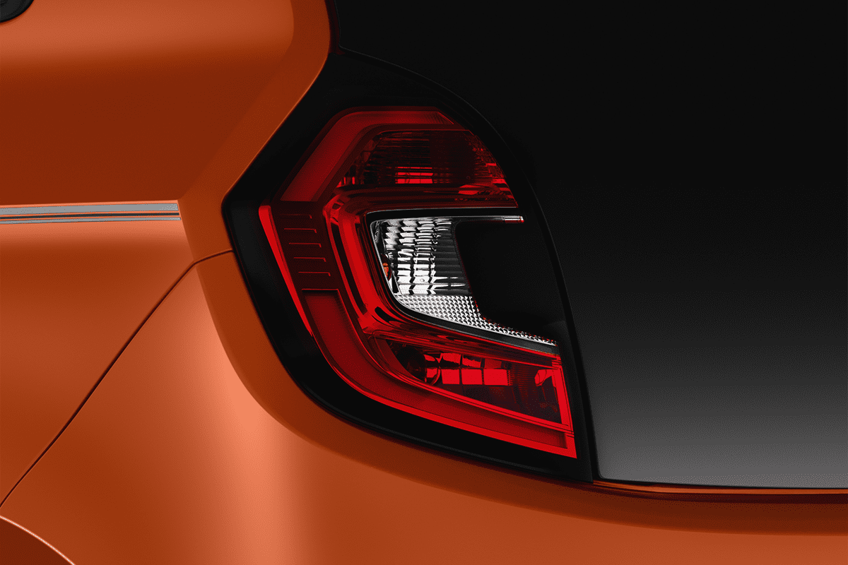 Heckleuchten eines Renault Twingo E-Tech