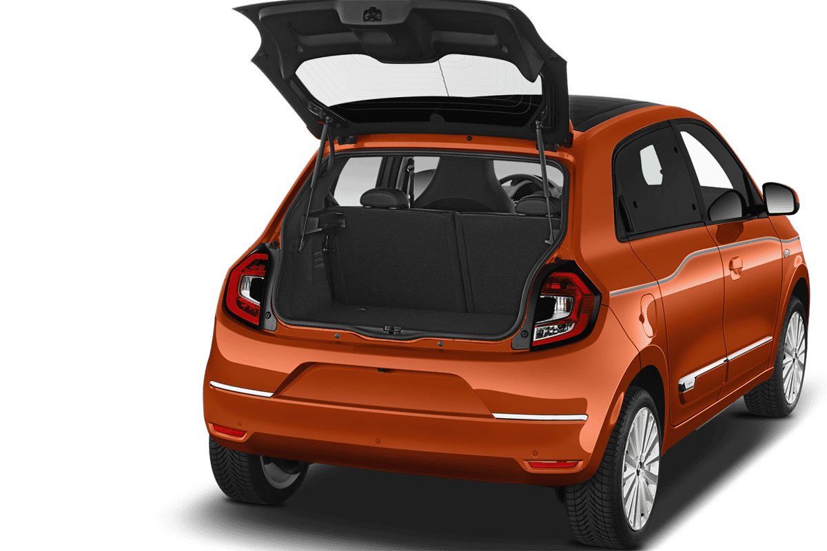 Kofferraum eines Renault Twingo E-Tech