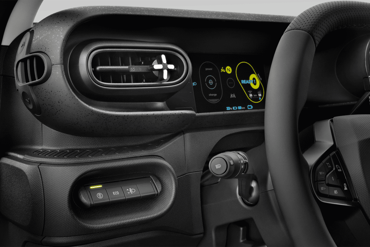 Lüftung eines Renault Twingo E-Tech (KI-generiert)