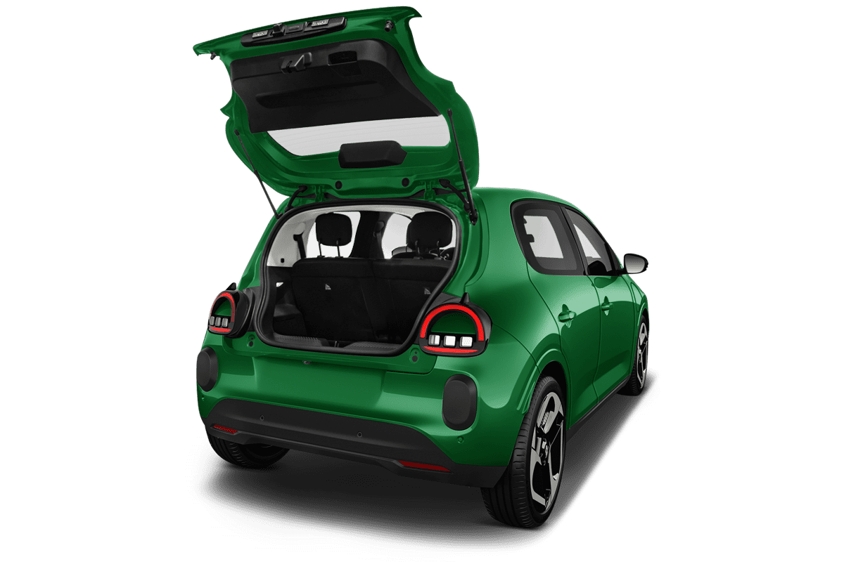 Kofferraum eines Renault Twingo E-Tech (KI-generiert)
