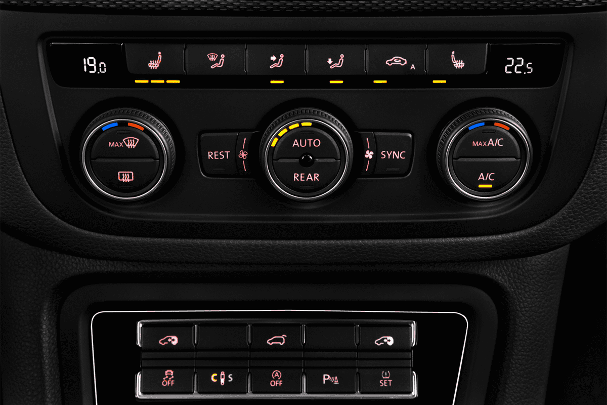 Klimasteuerung eines Seat Alhambra