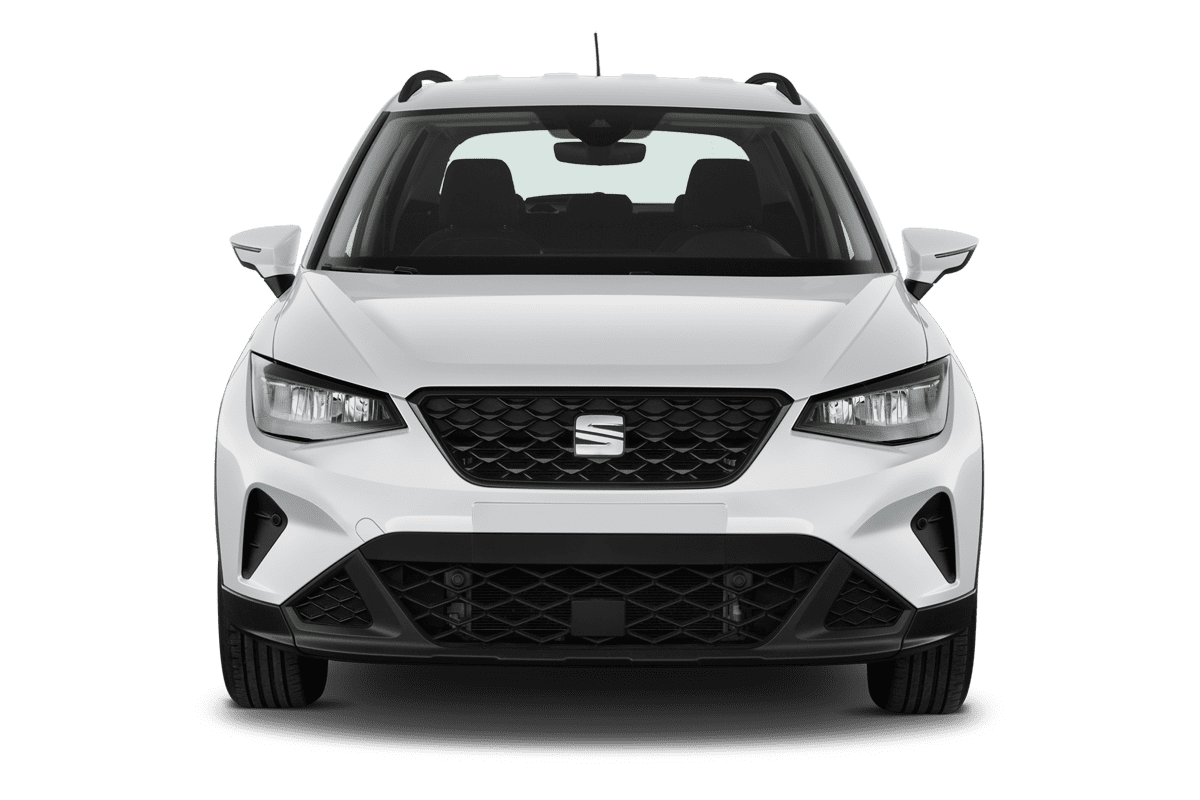 Frontansicht eines Seat Arona, freigestellt