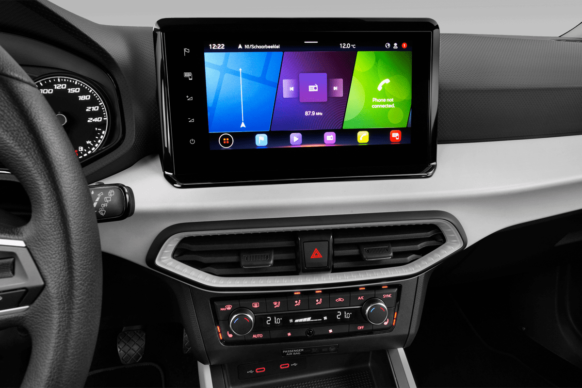 Mittelkonsole eines Seat Arona